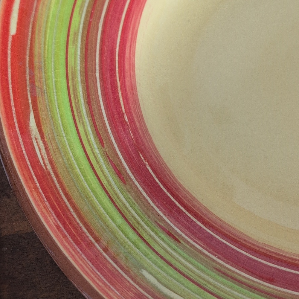 Pier 1 Ceramic Large Pasta Serving Bowl Orange - Picture 5 of 7